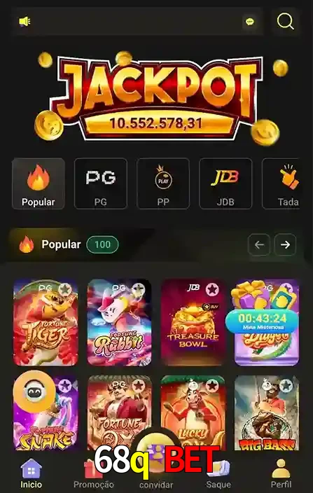 Promoções Especiais no 68q bet App